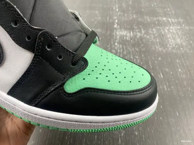 Rep TBK Green Jordan OG Air High Glow 1 DZ5485-130 0429